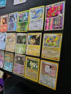 Pokemon TCG 15 Card Mix Foil Lot + Typhlosion Prime, Pichu Promo 35 2001 Vintage - Image 4