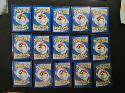 Pokemon TCG 15 Card Mix Foil Lot + Typhlosion Prime, Pichu Promo 35 2001 Vintage - Image 5