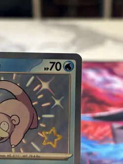 Slowpoke 116/091 Shiny Rare Paldean Fates Pokemon Cards - Image 3