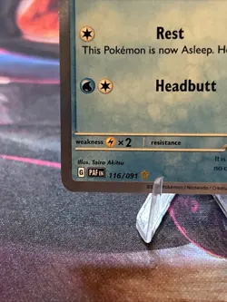 Slowpoke 116/091 Shiny Rare Paldean Fates Pokemon Cards - Image 5