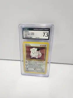 CGC 7.5 Clefairy 1999 Base Set - Unlimited 5/102 Holo Rare Pokemon Card psa - Image 2