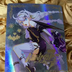 Kallen Kaslana HONKAI IMPACT 3 SSR Goddess Story Anime Holo Waifu Girl ACG Card - Image 2