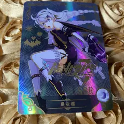 Kallen Kaslana HONKAI IMPACT 3 SSR Goddess Story Anime Holo Waifu Girl ACG Card - Image 3