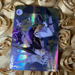 Kallen Kaslana HONKAI IMPACT 3 SSR Goddess Story Anime Holo Waifu Girl ACG Card - Image 4