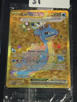 The Pokemon Company Lapras ex 164 SV Promo Cards Promo Holo English 220 HP - Image 1