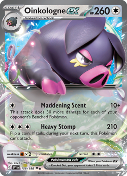 Oinkologne ex - Scarlet & Violet 158/198 - NM - Image 1