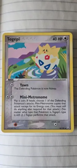 Togepi 50/109 2004 EX Team Rocket Returns Pokemon Card TCG Uncommon - Nm - Image 1