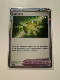 Sun Seed 027/034 Trading Card Game Classic Holo - Image 1