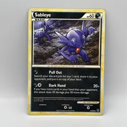 Sableye 35/90 Pokemon Card - Image 1