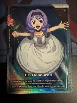 Gundam Card Game Almiria EX Resource EXRP-008 Promo USA Seller English - Image 1