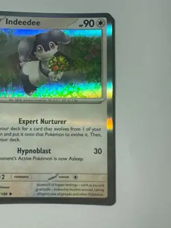 Indeedee 2023 Scarlet & Violet 153/198 NM Holo Pokemon Card - Image 3