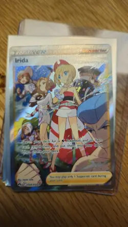 Irida GG63/GG70 - Crown Zenith Galarian Gallery - Pokemon Card - Near Mint - Image 1