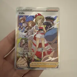 Irida GG63/GG70 Crown Zenith Galarian Gallery Pokemon Card - Image 1