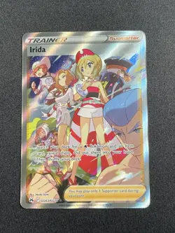 Irida GG63/GG70 - Crown Zenith Galarian Gallery - Pokemon Card - Near Mint - Image 1