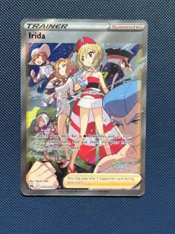 Irida Gg63/Gg70 Crown Zenith: Galarian Gallery Ultra Rare Holo Pokemon Card - NM - Image 1