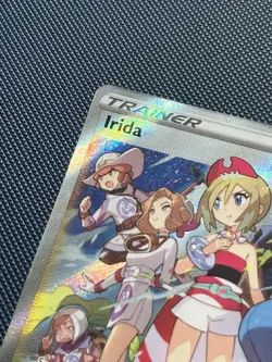 Irida Gg63/Gg70 Crown Zenith: Galarian Gallery Ultra Rare Holo Pokemon Card - NM - Image 3