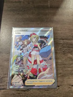 Irida GG63/GG70 Crown Zenith Galarian Gallery Holo Card (Pokemon TCG) - Image 1