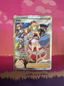 Pokemon Card Irida GG63/GG70 Galarian Gallery Crown Zenith Near Mint - Image 1