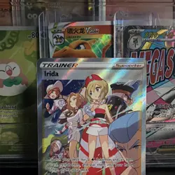 Pokemon TCG Irida GG63/GG70 Crown Zenith Galarian Gallery Full Art Holo - Image 3