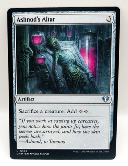 MTG Ashnod's Altar 0368 CMM Commander Masters NM+ 2023 Never Played Magic Card - Image 1