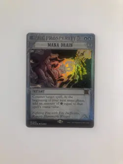MTG Mana Drain Foil – Outlaws of Thunder Junction – Never Played – Mint - Image 1