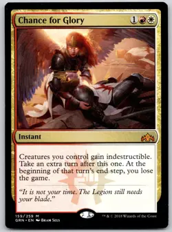 Chance for Glory 159 Mythic Guilds of Ravnica Magic: The Gathering LP - Image 1