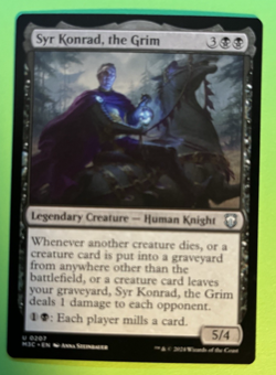 Syr Konrad, the Grim Commander: Modern Horizons 3 Regular - Image 1