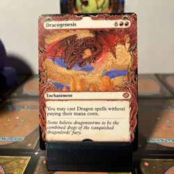 Dracogenesis Showcase - Mythic - Tarkir: Dragonstorm MTG Magic the Gathering - Image 1