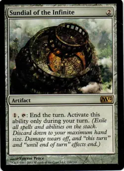 MTG: Magic 2012: Sundial of the Infinite: Lightly Played Condition - Image 1