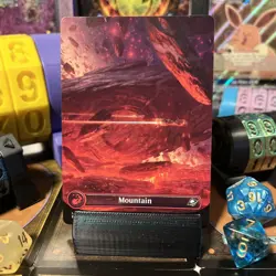 Mountain (0265) (Borderless) Edge of Eternities Regular MTG - Image 1