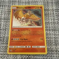 2017 Pokemon Shining Ho-Oh - SM70 SM Promos Promo LP - Image 1