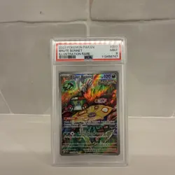 PSA 9 Pokemon Brute Bonnet Paradox Rift Illustration Rare Holo 207/182 PSA 9 - Image 1