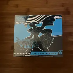 🖤 Black Bolt Pokemon Elite Trainer Box ETB New & Sealed 🔥📦✨ - Image 1