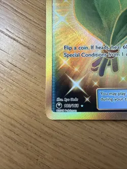 Pokemon TCG Life Herb Secret Rare Card 180/168 Celestial Storm Gold - Image 5