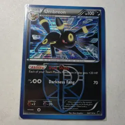 Pokemon Company Pokemon TCG Umbreon 64/116 Plasma Freeze Holo Rare Team Plasma - Image 1