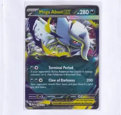 Mega Absol ex - 086/132 - Double Rare - Mega Evolution - Pokemon Card - NM/M - Image 1