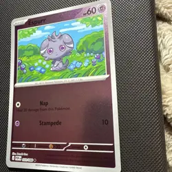 Pokemon Espurr 033/088 Perfect Order Reverse Holo Common Near Mint - Image 2