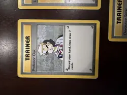 Vintage Pokemon Trainer Card Lot WOTC Professor Oak Devolution Spray Lass - Image 3