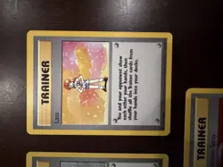 Vintage Pokemon Trainer Card Lot WOTC Professor Oak Devolution Spray Lass - Image 4