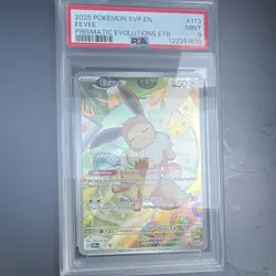 Pokemon 2025 Eevee #173 SV Scarlet & Violet Promo Cards Holo PSA Graded EN - Image 1