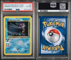 2001 POKEMON NEO REVELATION #65 SHINING GYARADOS-HOLO PSA 6 New Cert - Image 3