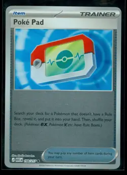 Pokemon POKE PAD 198/217 - Ascended Heroes - Rev Holo - MINT - Image 1