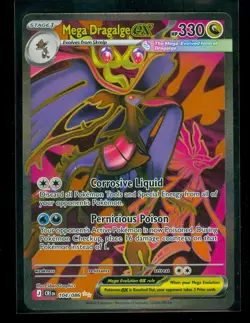 Pokemon MEGA DRAGALGE EX 104/086 - Chaos Rising - ULTRA RARE FULL ART - MINT - Image 1