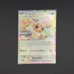 Pokemon TCG EEVEE ex Prismatic Evolutions Stamp #075/131 - Image 1