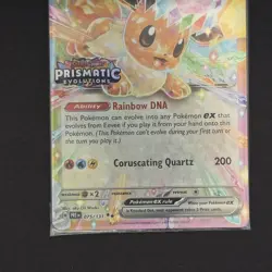 Pokemon TCG EEVEE ex Prismatic Evolutions Stamp #075/131 - Image 4