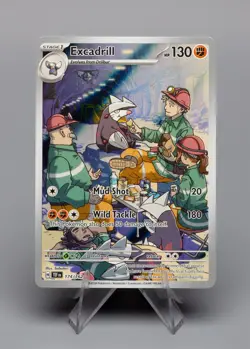 Excadrill 174/162 SV05: Temporal Forces Holo Pokemon TCG - Image 1