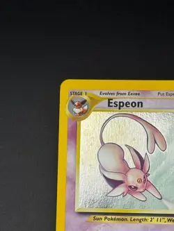 Pokemon TCG: Espeon - 1/75 Neo Discovery Holographic Rare [LP] - Image 2