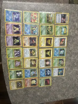 Vintage Pokemon Card Lot Wotc Holo Dragonite, Blastoise, Venusaur Etc x27 MP-dmg - Image 1