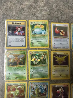 Vintage Pokemon Card Lot Wotc Holo Dragonite, Blastoise, Venusaur Etc x27 MP-dmg - Image 2