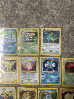 Vintage Pokemon Card Lot Wotc Holo Dragonite, Blastoise, Venusaur Etc x27 MP-dmg - Image 4